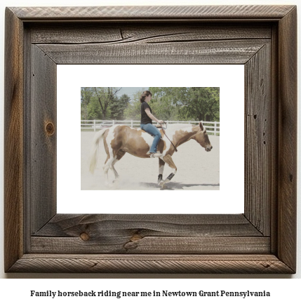 family horseback riding near me in Newtown Grant, Pennsylvania